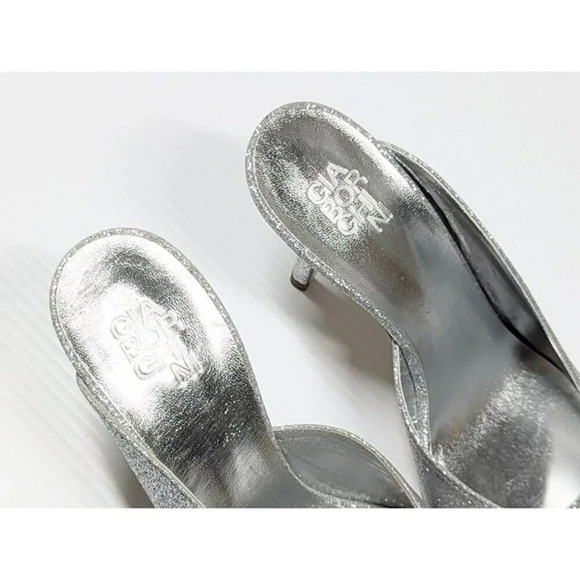 Gia Borghini Women's Abella Glitter Pointed Toe Heel Mules Size 37 IT MSRP $550 - Picture 8 of 11